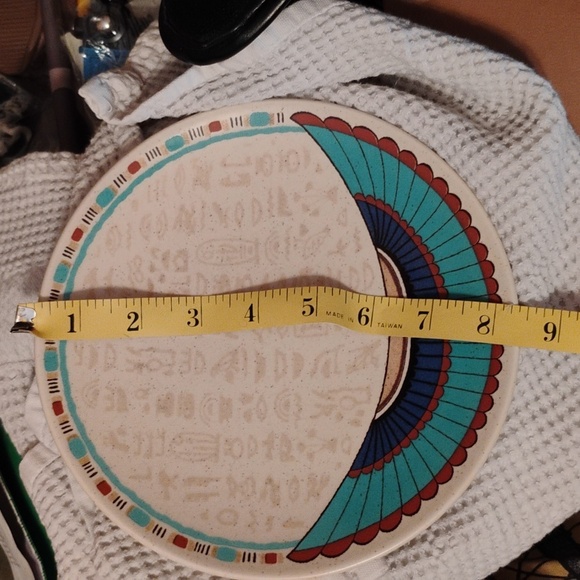 🌄 Retired Southwest Mikasa Indian Feast 8" Plate  PHARAOH EPLVC - Picture 1 of 16